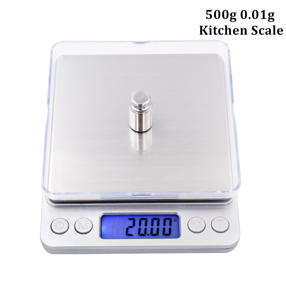 Candle Wax Scale - 500g/0.01g Takı Terazisi LCD Dijital Tartı