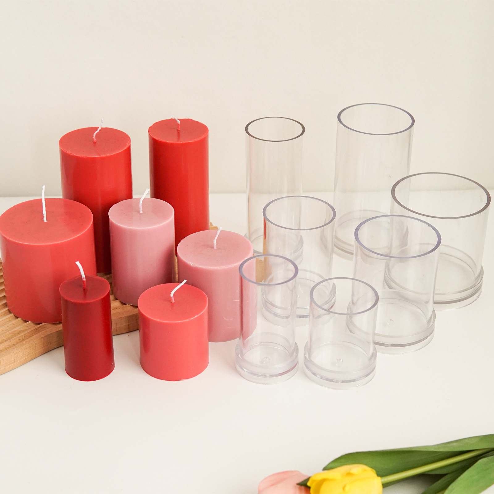 Çeşitli 3D Silindirik Mum Kalı - Candle Making Kit incelemesi ve fiyatı
