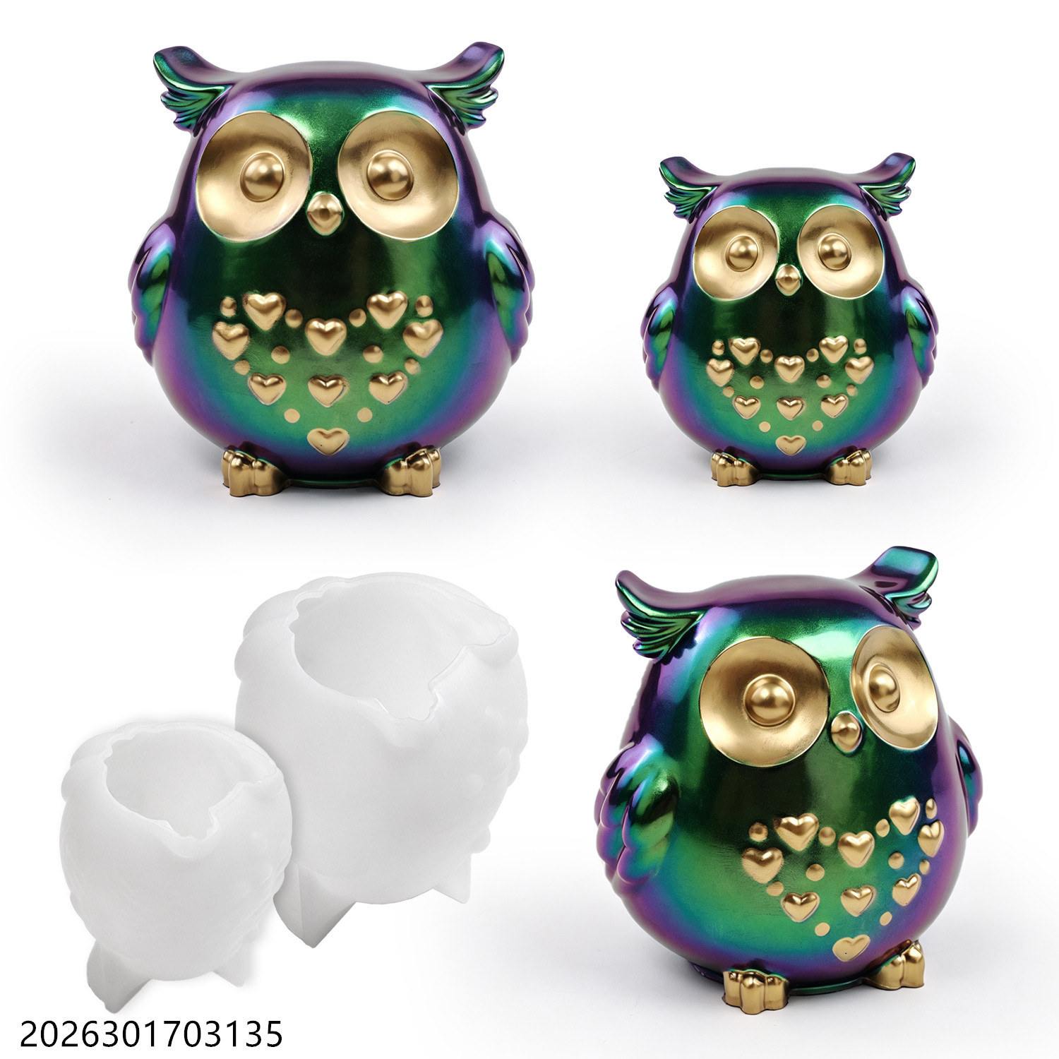 Baykuş silikon kalıp 3D kuş şe - Candle Making Kit incelemesi ve fiyatı